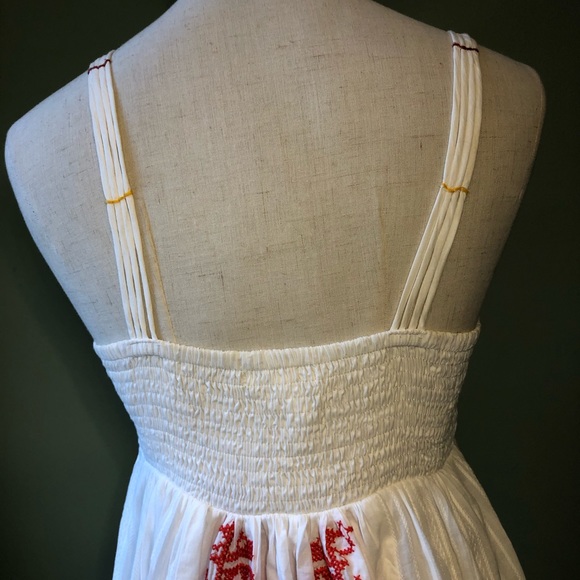 Easley Latticework Crosstitched  Strappy Dress - Picture 9 of 15